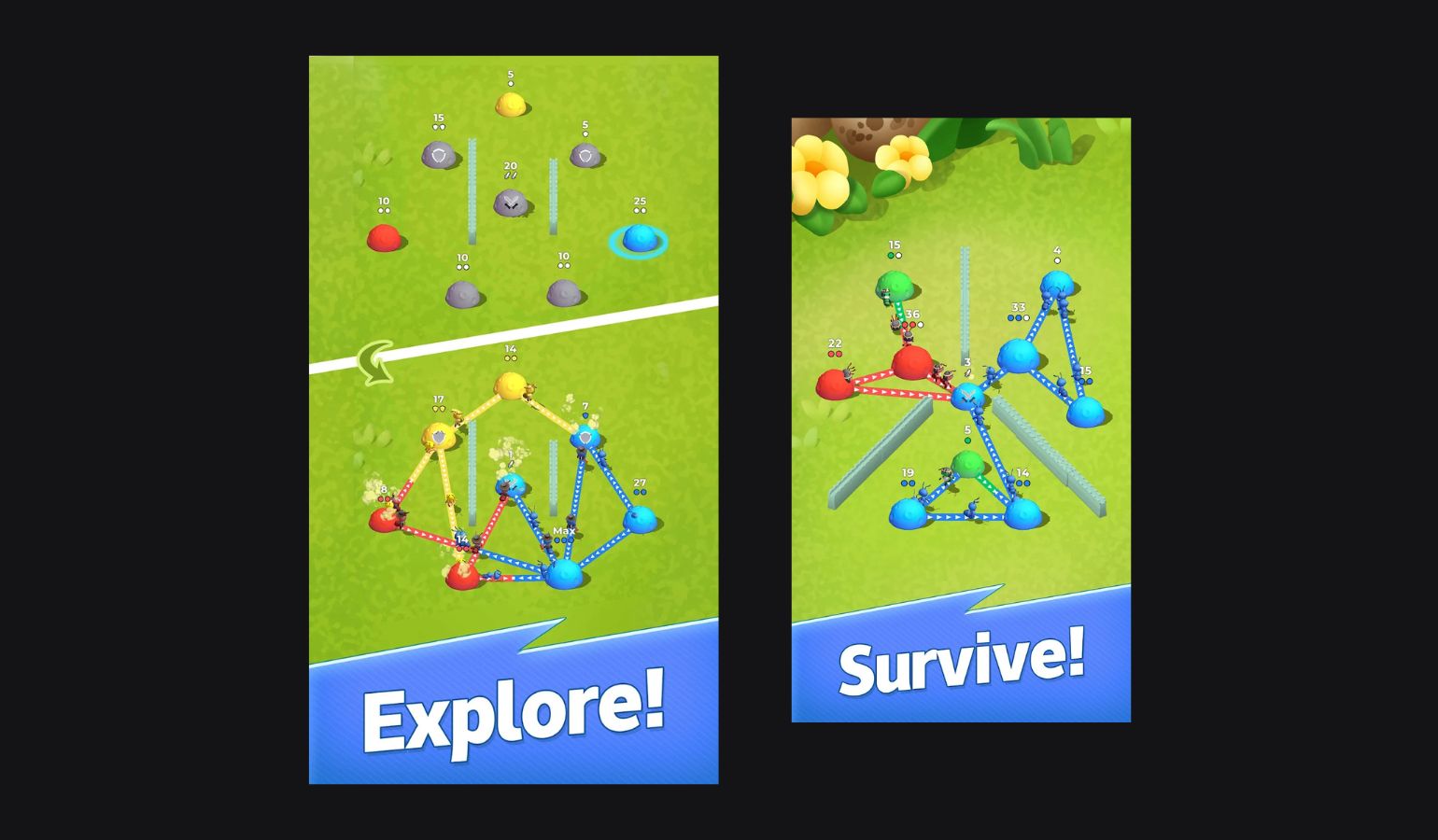 ant fight conquer the tower 